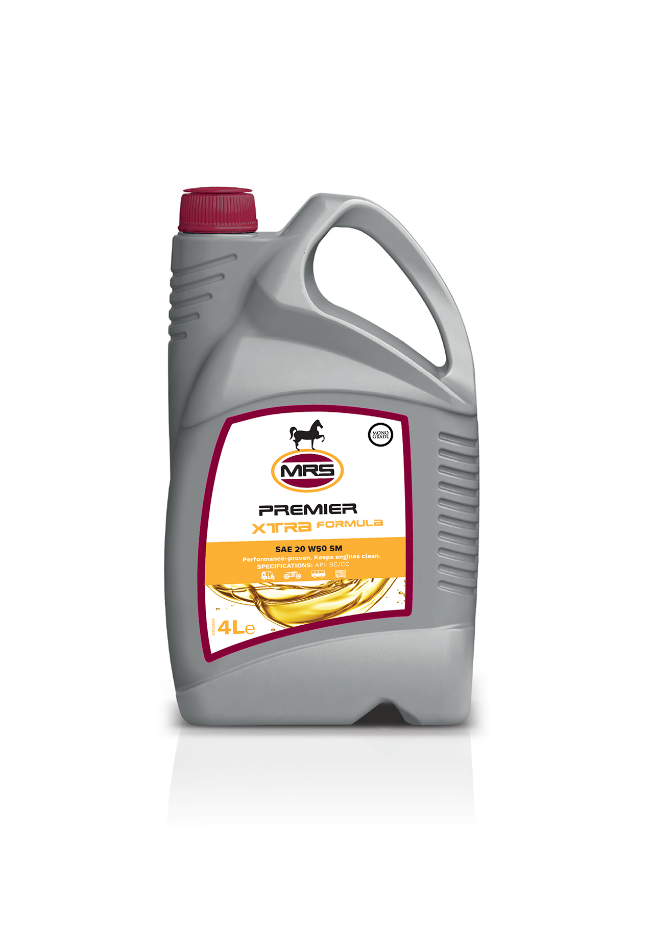 PREMIER XTRA FORMULA SAE 20 W50  SM (4 Liter)